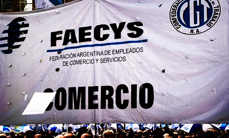 Empleados de Comercio acordó una nueva paritaria para los meses de enero, febrero y marzo