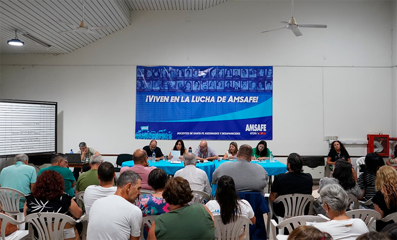 Amsafe rechazó la oferta salarial y parará el lunes: el inicio de clases se demora en las escuelas públicas santafesinas