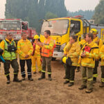 Cuarenta brigadistas santafesinos combaten los incendios en la Patagonia