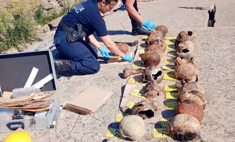 Macabro: hallaron 17 cráneos humanos sobre el Río de la Plata