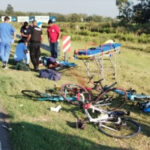 Falleció uno de los cuatro ciclistas atropellados por una tráfic en la autopista Rosario-Córdoba