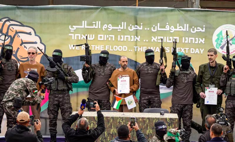 Se concretó un nuevo intercambio: fueron liberados 3 israelíes por 183 palestinos detenidos