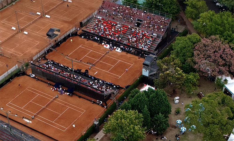 La tormenta afectó la actividad del YPF Rosario Challenger, con nuevas reprogramaciones