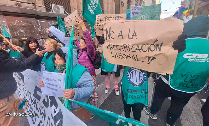 ATE Rosario pidió por la renovación automática de todos los vínculos laborales que vencerán este 31 de marzo