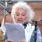 Estela de Carlotto, en un 24 de marzo especial: «Nunca es tarde para recuperar la identidad»