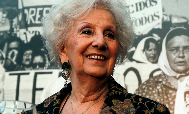 Estela De Carlotto, sobre el gobierno de Milei: «No es democracia lo que tenemos»