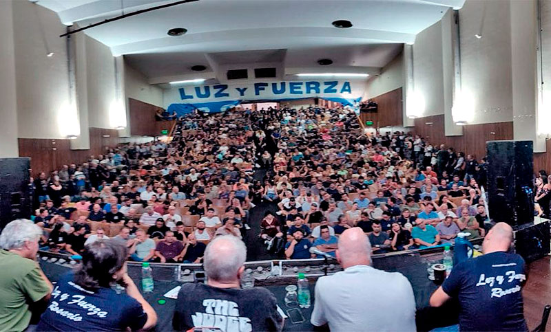 Luz y Fuerza de Rosario anuncia un posible plan de lucha por la falta de respuesta del Gobierno provincial