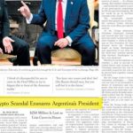 Fenómeno barrial: el escándalo de Milei con LIBRA llegó a la tapa del The New York Times