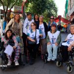 «Sin Barreras Rosario» reclamó por rampas y veredas accesibles