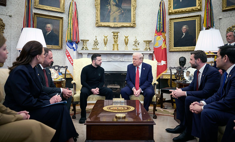 Zelenski anuncia que equipos ucranianos y estadounidenses se reunirán para conversar por la paz