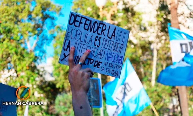 Preparan un encuentro ciudadano por la universidad pública en el marco del paro nacional docente y nodocente