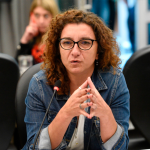Vanina Biasi denuncia un operativo para frenar la protesta y acusa al congreso de pusilánime