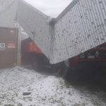 Temporal en la región: graves destrozos en San Lorenzo y Funes