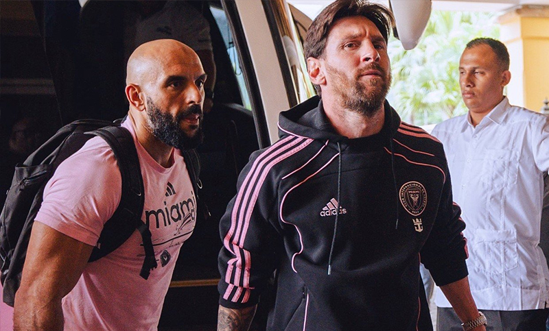 Inesperado revés para Messi: la MLS prohibió que su guardaespaldas entre a los partidos