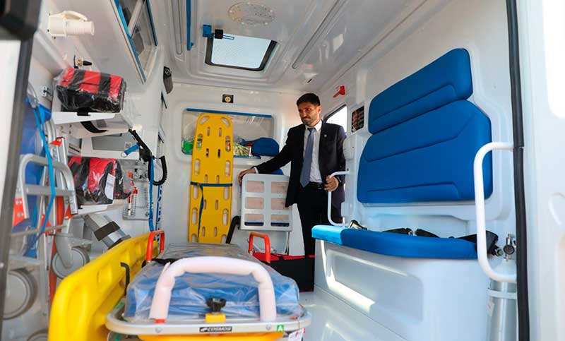 El Gobierno de Santa Fe presentó la compra de 174 ambulancias, “la más grande de la provincia”