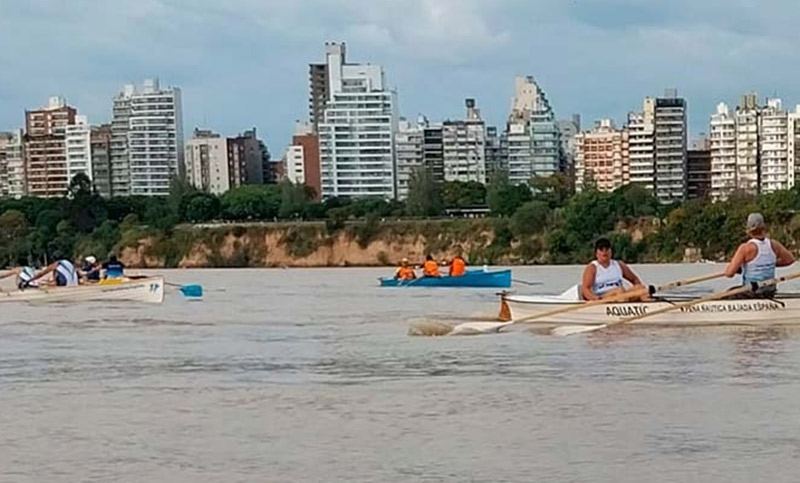 La regata «Vuelta al Banquito San Andrés» se desarrollará en Rosario