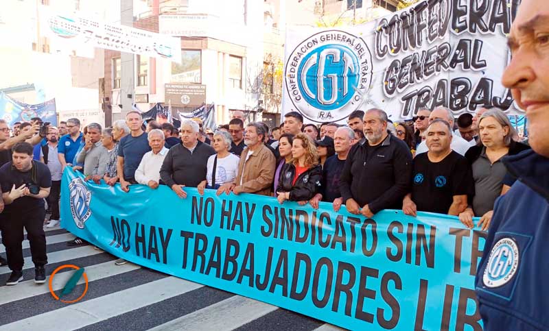 Marcha de la CGT por el Día del Trabajador: “El Gobierno va camino a la destrucción de la patria”