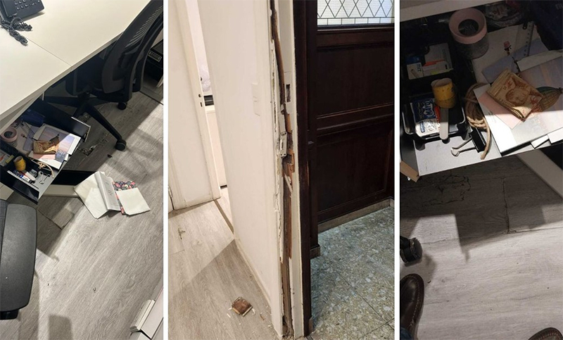 Violentaron la oficina del bloque Encuentro Federal: “Lo interpretamos como un mensaje”