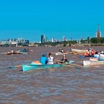 Más de cuarenta embarcaciones participaron de la regata del Club Náutico Malvinas