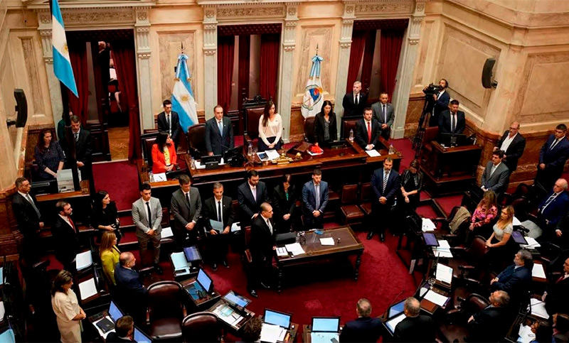 A la espera de qué hará Villarruel, hay quórum para tratar Ficha Limpia en el Senado