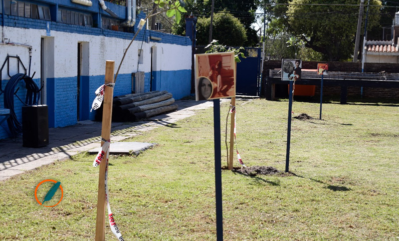 Plantando memoria: el club Banco Nación recordó a los desaparecidos en la dictadura