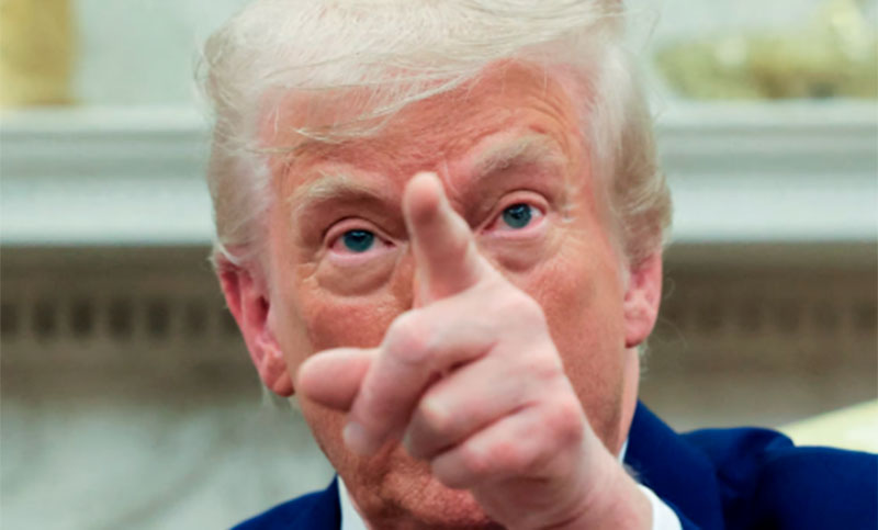 Trump advierte a Irán con llevar adelante una acción militar si no pone fin a su programa nuclear