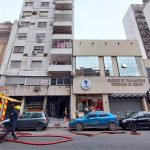 Susto en el centro rosarino: se incendió un departamento en Entre Ríos al 1200