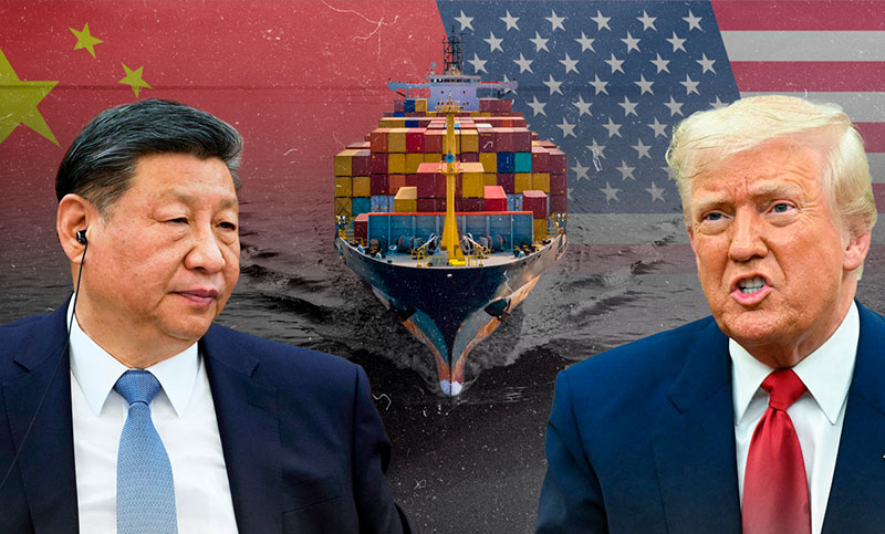 Donald Trump no encuentra tope: aumentó a 245% los aranceles para China