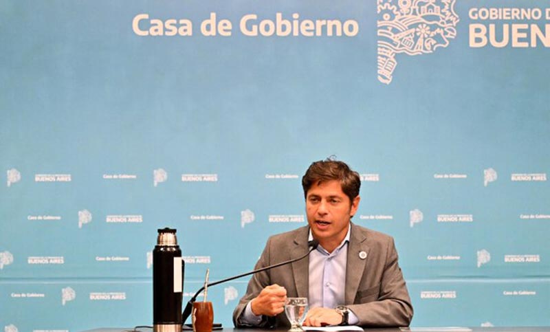 Kicillof anunció el desdoblamiento de las elecciones en Buenos Aires, contra el planteo de Cristina
