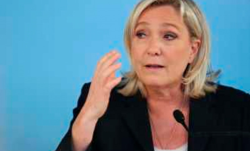 Los seguidores de Marine Le Pen protestarán contra la condena judicial