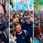 Paro general en Rosario: marchas con gran convocatoria en distintos puntos de la ciudad