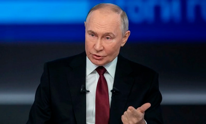 Putin se reunió con un enviado de Estados Unidos para hablar sobre Ucrania
