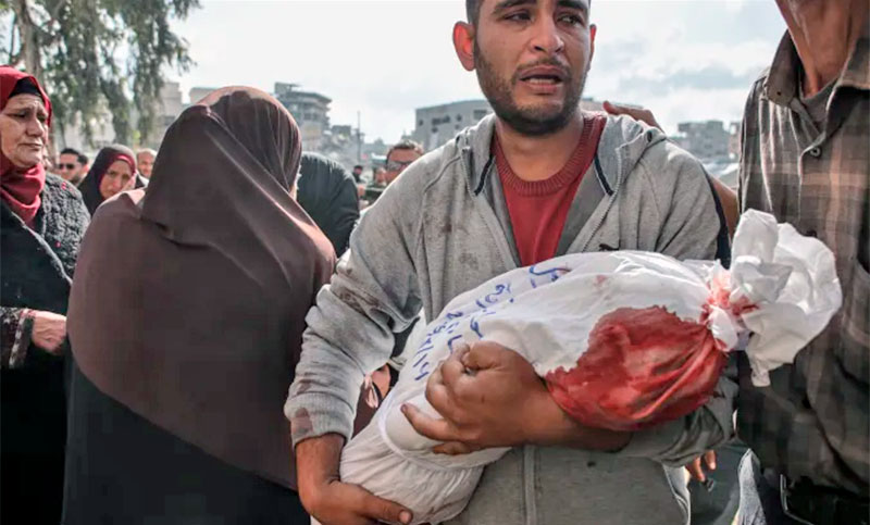Al menos 60 muertos en ataques aéreos israelíes contra Gaza, 22 de los cuales eran niños