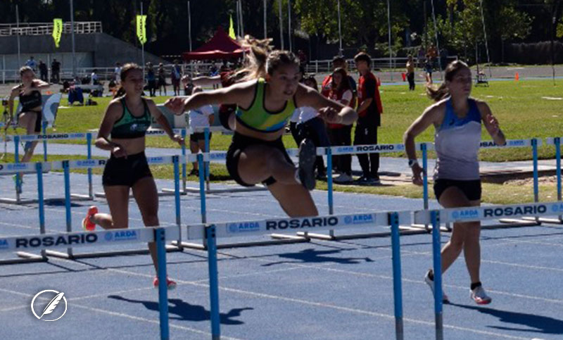 Rosario fue sede de la Copa Nacional de atletismo Sub 20 en el estadio municipal