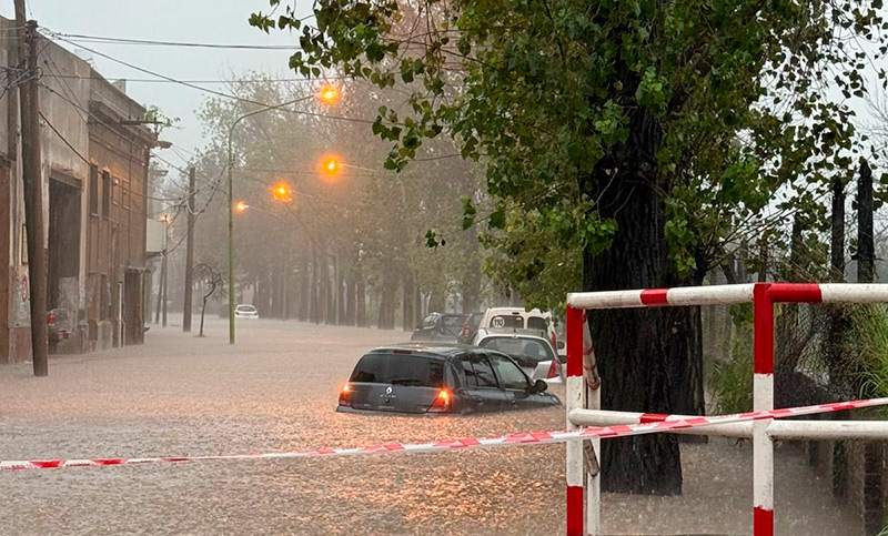 Temporal en el norte bonaerense: ya hay 1.000 evacuados en varias localidades afectadas