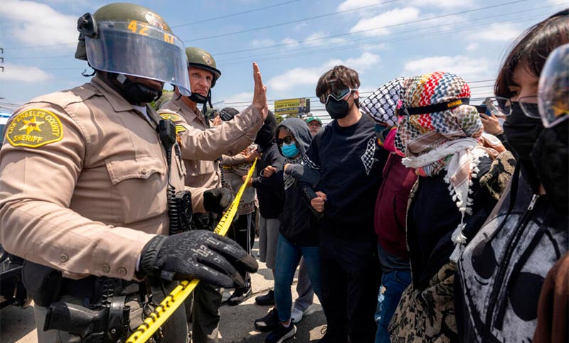 Trump desplegó la Guardia Nacional ante las protestas migrantes en California: varios detenidos