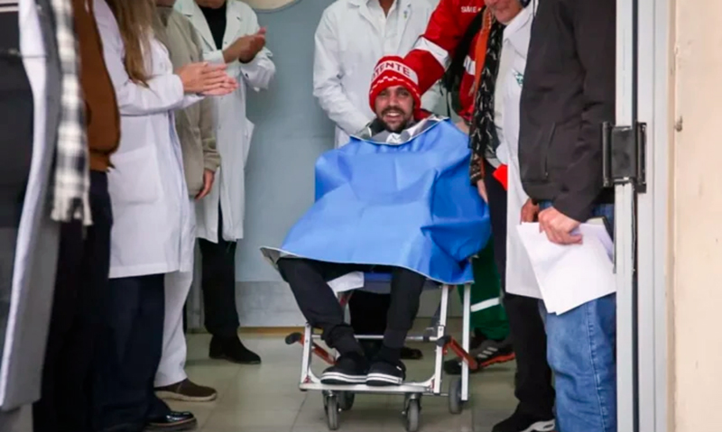 Tras el alta de Pablo Grillo médicos confirmaron que el disparo puso en riesgo su vida