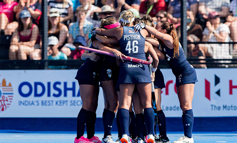 Las Leonas tuvieron una sólida actuación y vencieron a Inglaterra en la Pro League