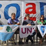 Universitarios a la calle: reclaman por salarios, ley de financiamiento y exigieron compromiso de los legisladores