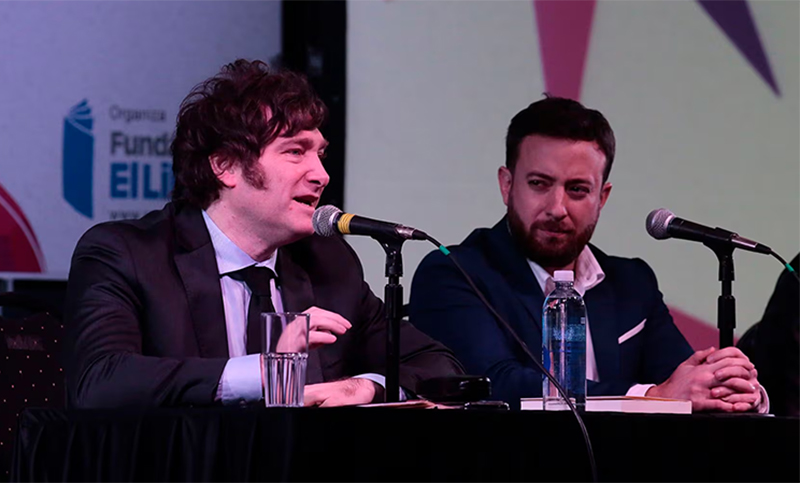 Agustín Laje se cruzó con un periodista no oficialista y quedó expuesto: “Me rectifico”