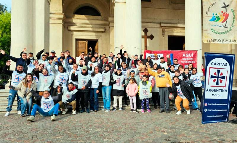 Cáritas Argentina agradeció la participación de la ciudadanía en su Colecta Anual
