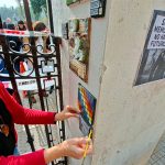 Con guiños a El Eternauta, restituyeron las placas por la memoria que fueron vandalizadas en el Normal 1