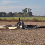 Llueven avionetas: ahora encontraron otra aeronave, quemada, en un campo cercano a Pergamino