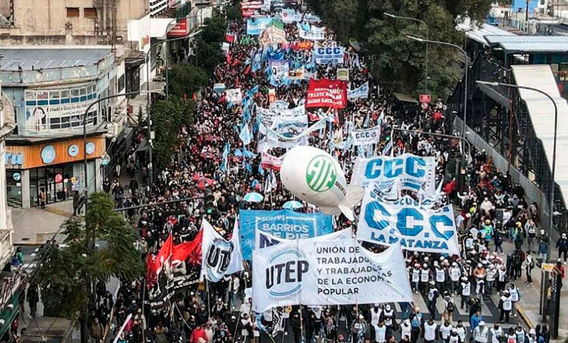 La CGT convocó a una manifestación en acompañamiento a Cristina Fernández