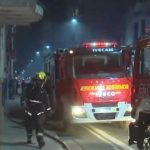 Preocupación en el centro por una explosión y fuego en una residencia estudiantil