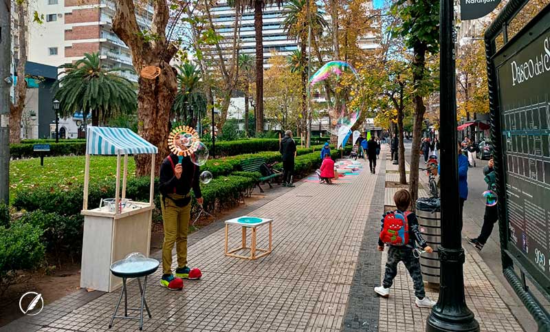 Con distintas actividades, calle Córdoba amplió su paseo peatonal este domingo