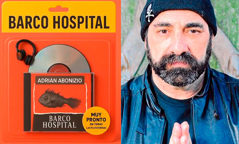 Adrián Abonizio adelantó canción y video de su disco «Barco Hospital»