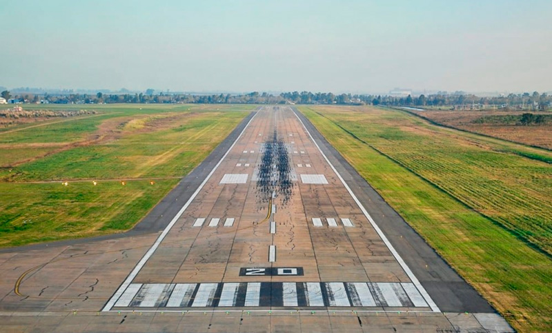 Santa Fe se hará cargo de la resconstrucción de la pista del aeropuerto: «Una vez definido el procedimiento se definirá la fecha del cierre»