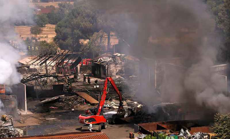 Italia: subió a 45 la cifra de heridos tras la explosión de una estación de servicio en Roma