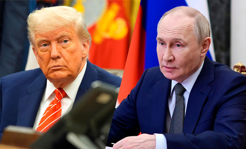 Trump advirtió a Putin con aplicar «aranceles muy severos» si no logra un acuerdo de cese al fuego en Ucrania